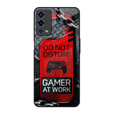 Do No Disturb Oppo A55 Glass Back Cover Online