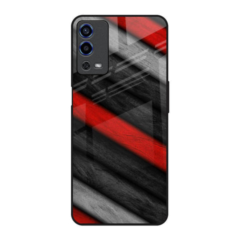 Soft Wooden Texture Oppo A55 Glass Back Cover Online