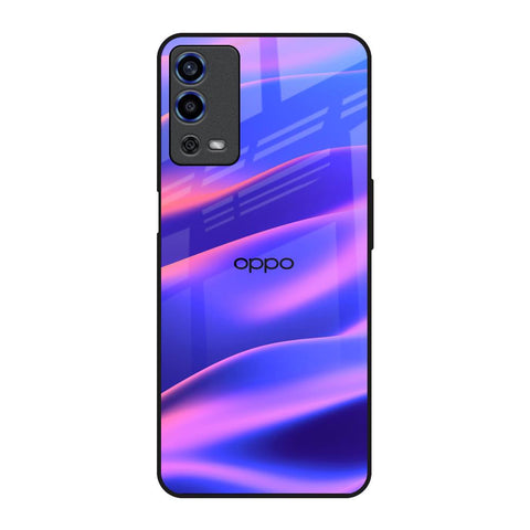 Colorful Dunes Oppo A55 Glass Back Cover Online