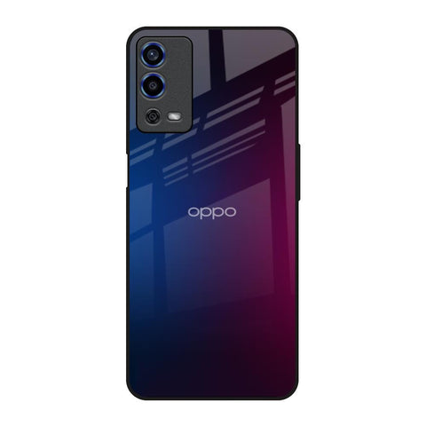 Mix Gradient Shade Oppo A55 Glass Back Cover Online