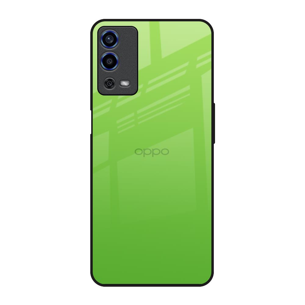 Paradise Green Oppo A55 Glass Back Cover Online