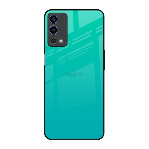 Cuba Blue Oppo A55 Glass Back Cover Online