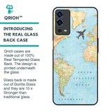 Travel Map Glass Case for Oppo A55