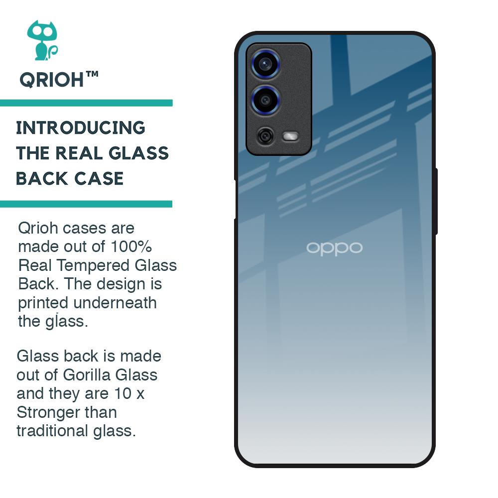 Deep Sea Space Glass Case for Oppo A55