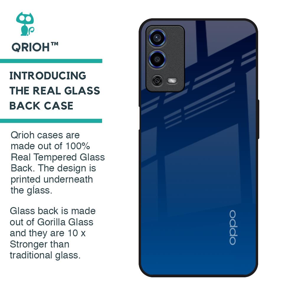 Very Blue Glass Case for Oppo A55