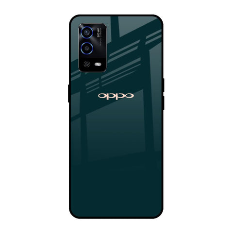 Hunter Green Oppo A55 Glass Cases & Covers Online