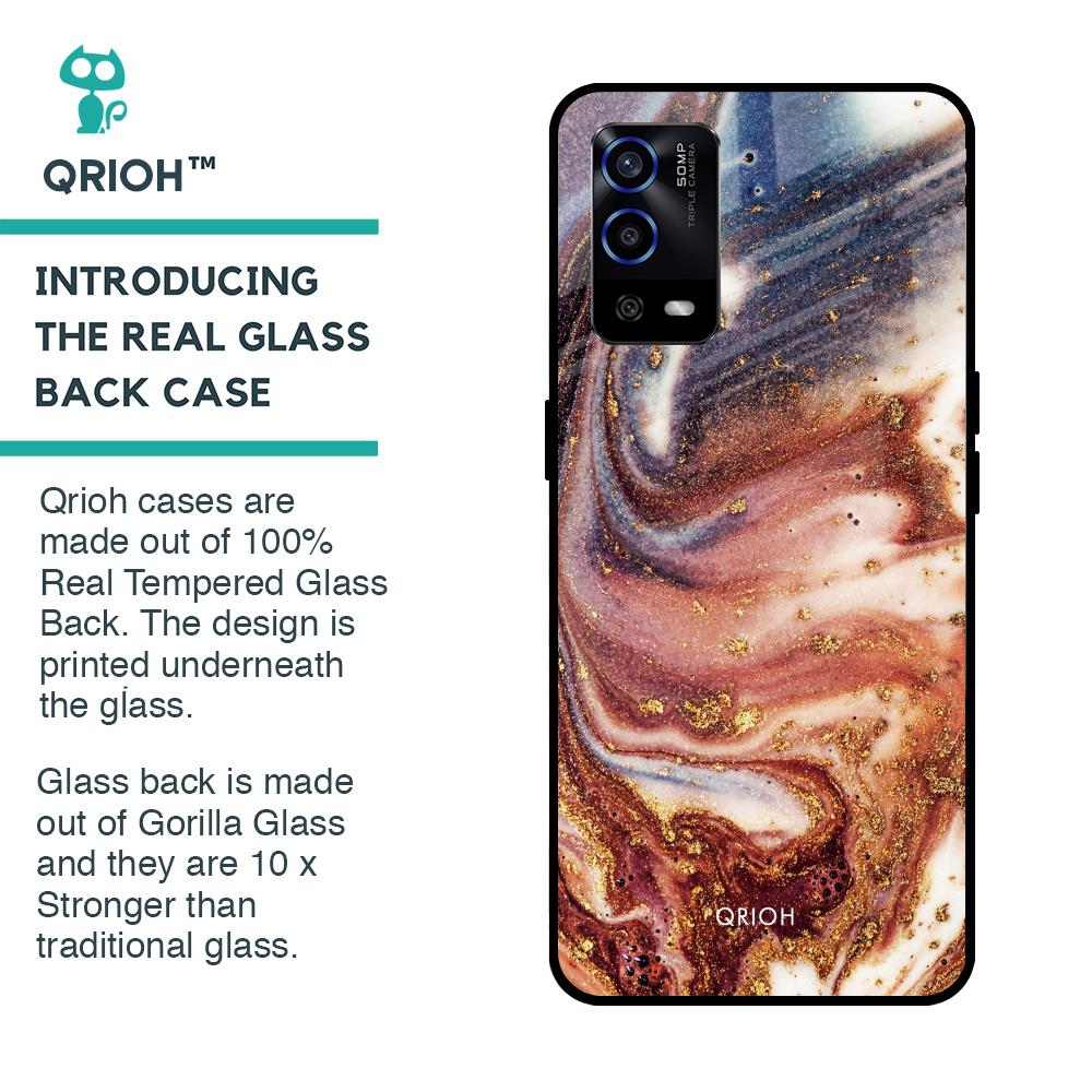 Exceptional Texture Glass Case for Oppo A55