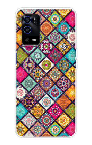 Multicolor Mandala Oppo A55 Back Cover
