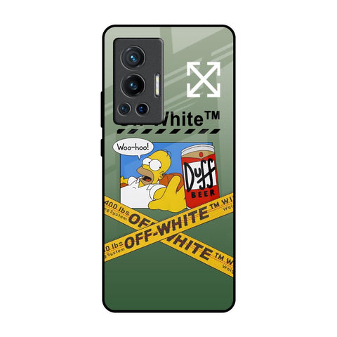 Duff Beer Vivo X70 Pro Glass Back Cover Online