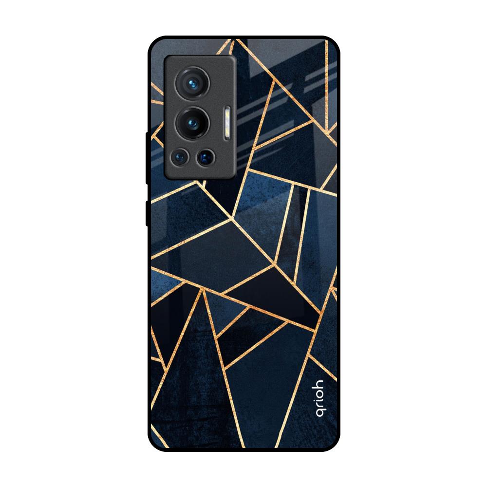 Abstract Tiles Vivo X70 Pro Glass Back Cover Online