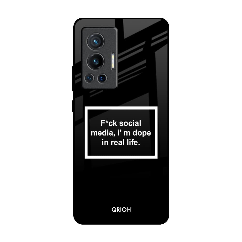 Dope In Life Vivo X70 Pro Glass Back Cover Online