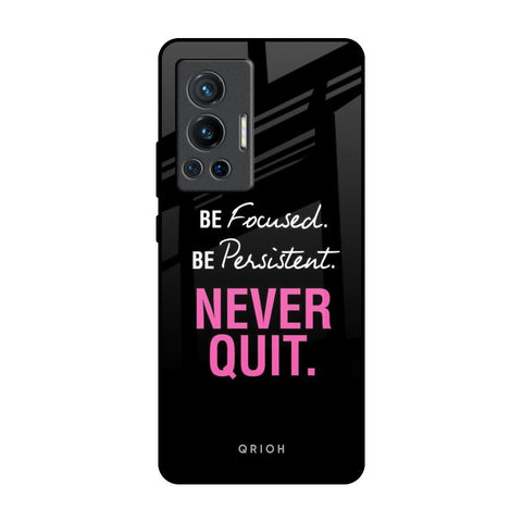 Be Focused Vivo X70 Pro Glass Back Cover Online