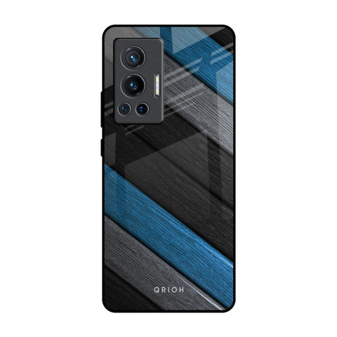 Multicolor Wooden Effect Vivo X70 Pro Glass Back Cover Online