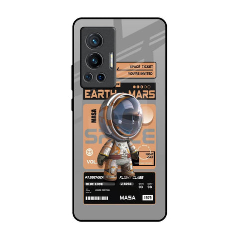 Space Ticket Vivo X70 Pro Glass Back Cover Online