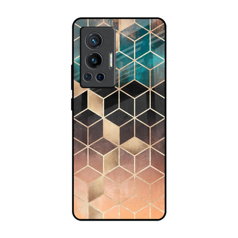 Bronze Texture Vivo X70 Pro Glass Back Cover Online