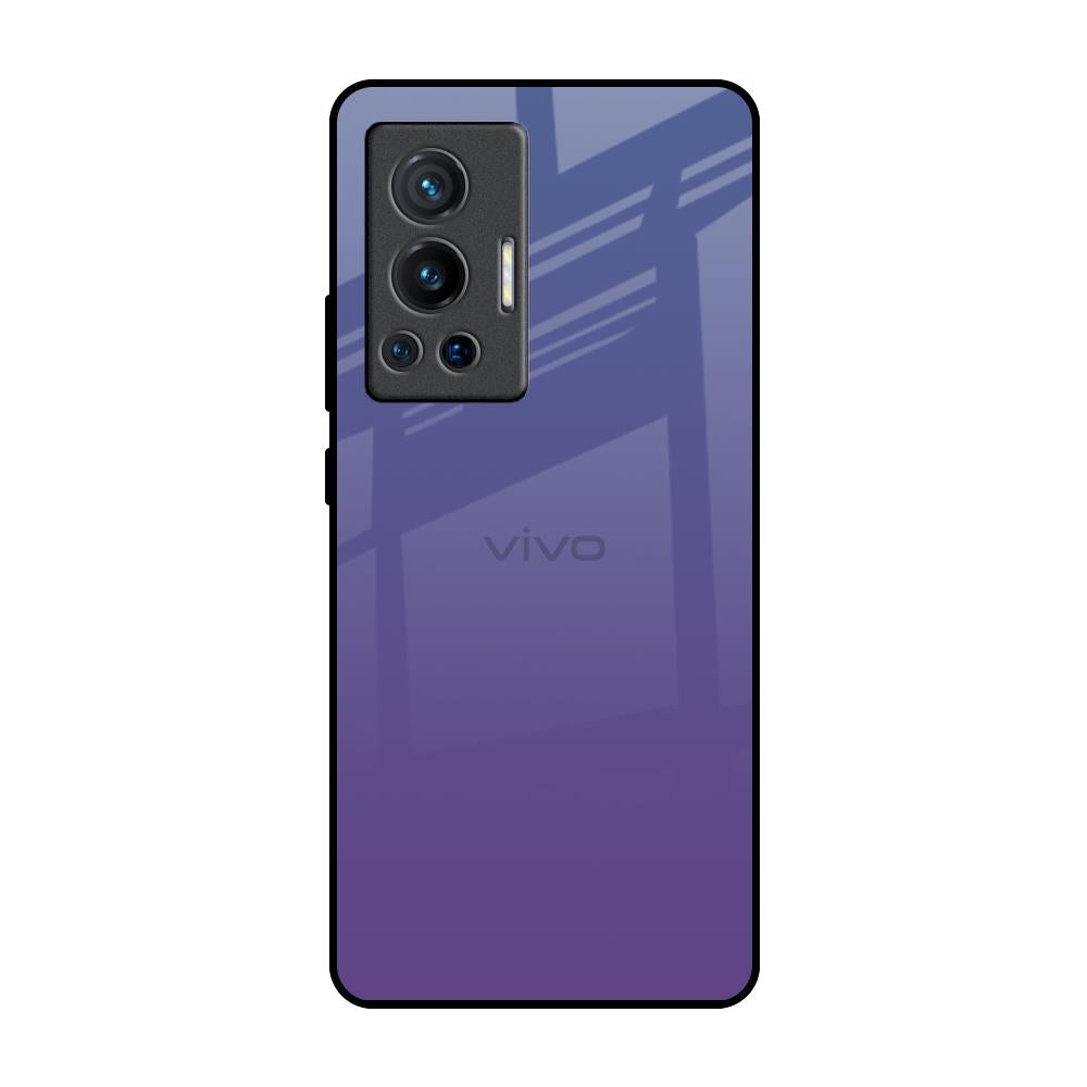 Indigo Pastel Vivo X70 Pro Glass Back Cover Online