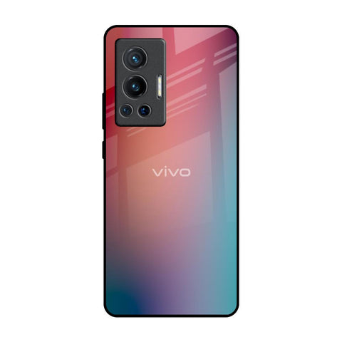 Dusty Multi Gradient Vivo X70 Pro Glass Back Cover Online