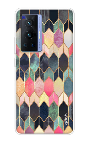 Shimmery Pattern Vivo X70 Pro Back Cover