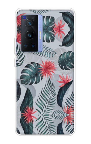 Retro Floral Leaf Vivo X70 Pro Back Cover
