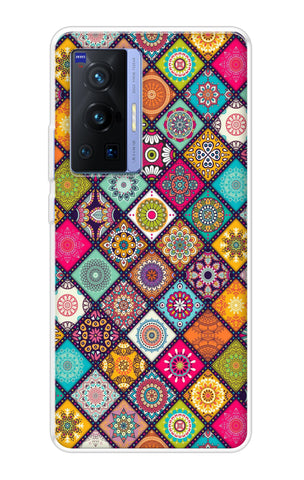 Multicolor Mandala Vivo X70 Pro Back Cover