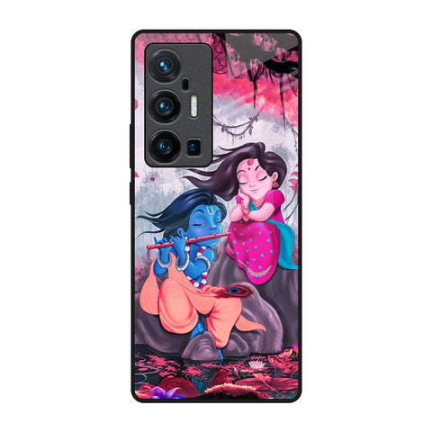 Radha Krishna Art Vivo X70 Pro Plus Glass Back Cover Online