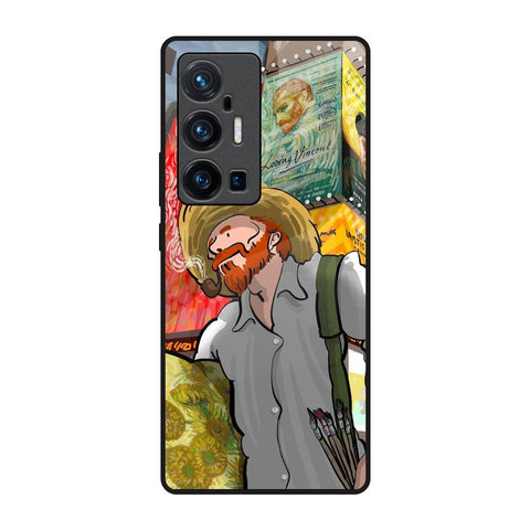 Loving Vincent Vivo X70 Pro Plus Glass Back Cover Online