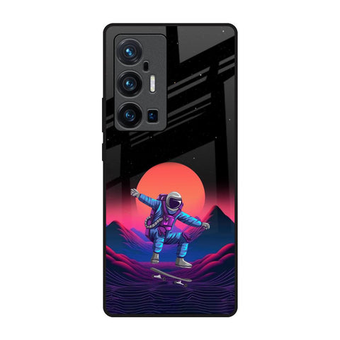 Retro Astronaut Vivo X70 Pro Plus Glass Back Cover Online