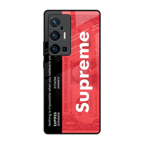 Supreme Ticket Vivo X70 Pro Plus Glass Back Cover Online