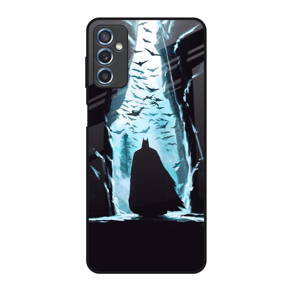 Dark Man In Cave Samsung Galaxy M52 5G Glass Back Cover Online