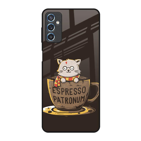 Tea With Kitty Samsung Galaxy M52 5G Glass Back Cover Online