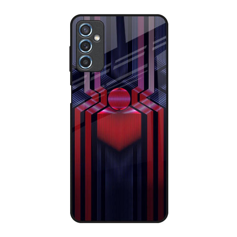 Super Art Logo Samsung Galaxy M52 5G Glass Back Cover Online