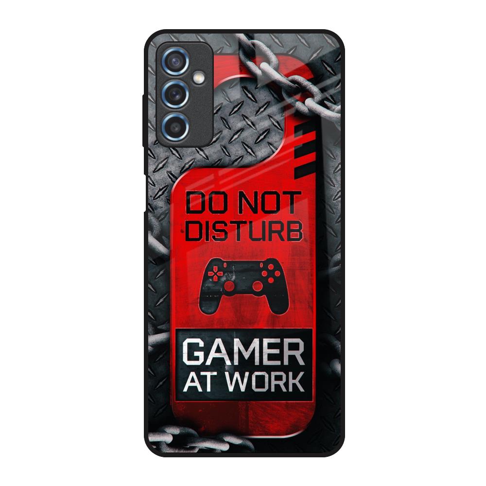 Do No Disturb Samsung Galaxy M52 5G Glass Back Cover Online
