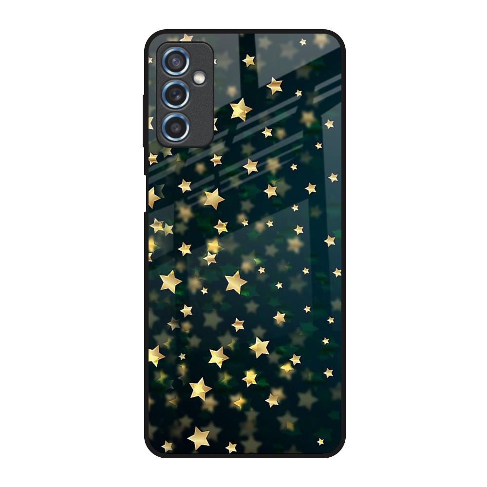 Dazzling Stars Samsung Galaxy M52 5G Glass Back Cover Online