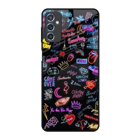 Accept The Mystery Samsung Galaxy M52 5G Glass Back Cover Online