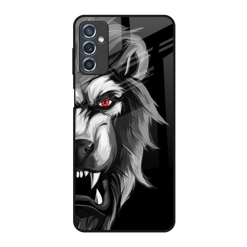 Wild Lion Samsung Galaxy M52 5G Glass Back Cover Online