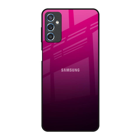 Purple Ombre Pattern Samsung Galaxy M52 5G Glass Back Cover Online