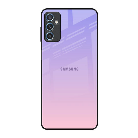 Lavender Gradient Samsung Galaxy M52 5G Glass Back Cover Online