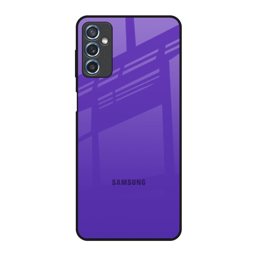 Amethyst Purple Samsung Galaxy M52 5G Glass Back Cover Online