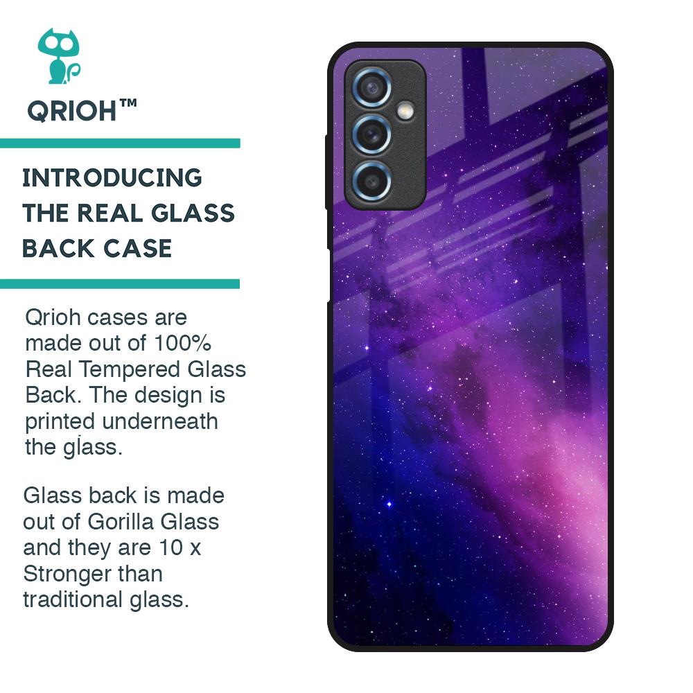 Stars Life Glass Case For Samsung Galaxy M52 5G