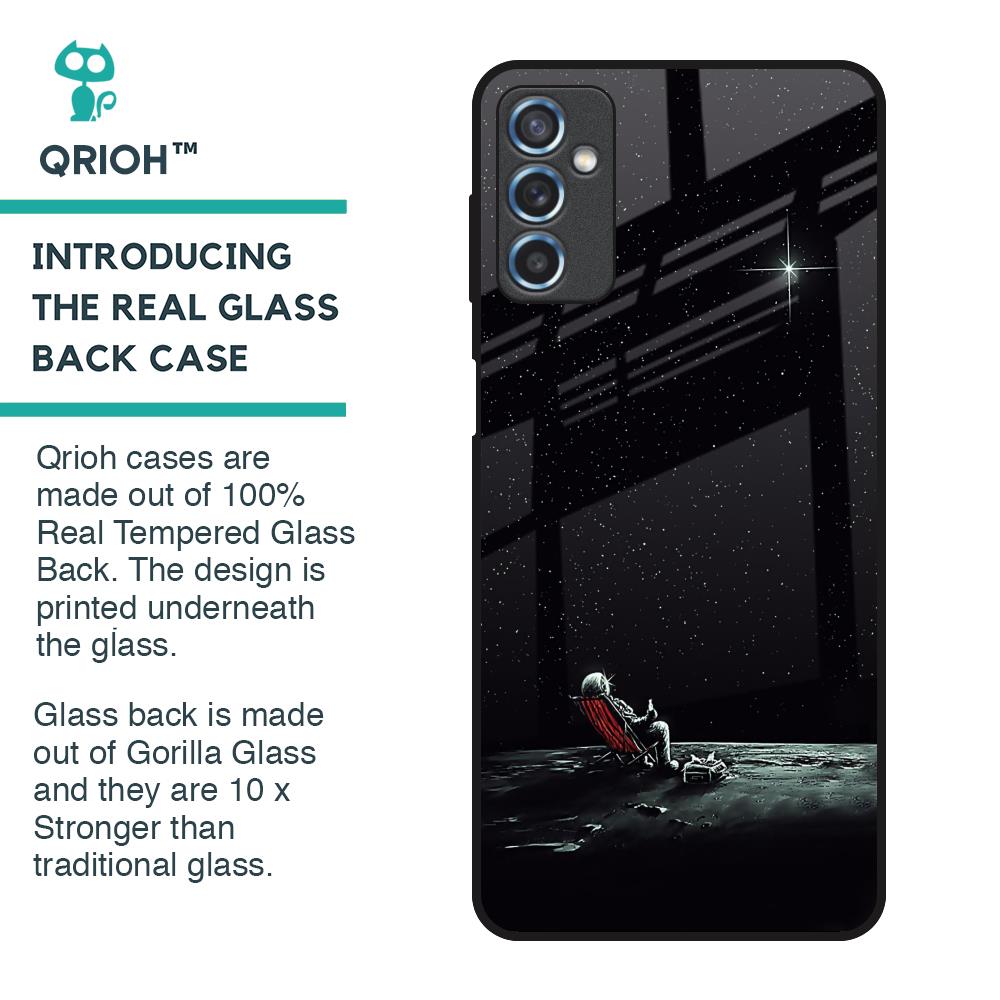 Relaxation Mode On Glass Case For Samsung Galaxy M52 5G