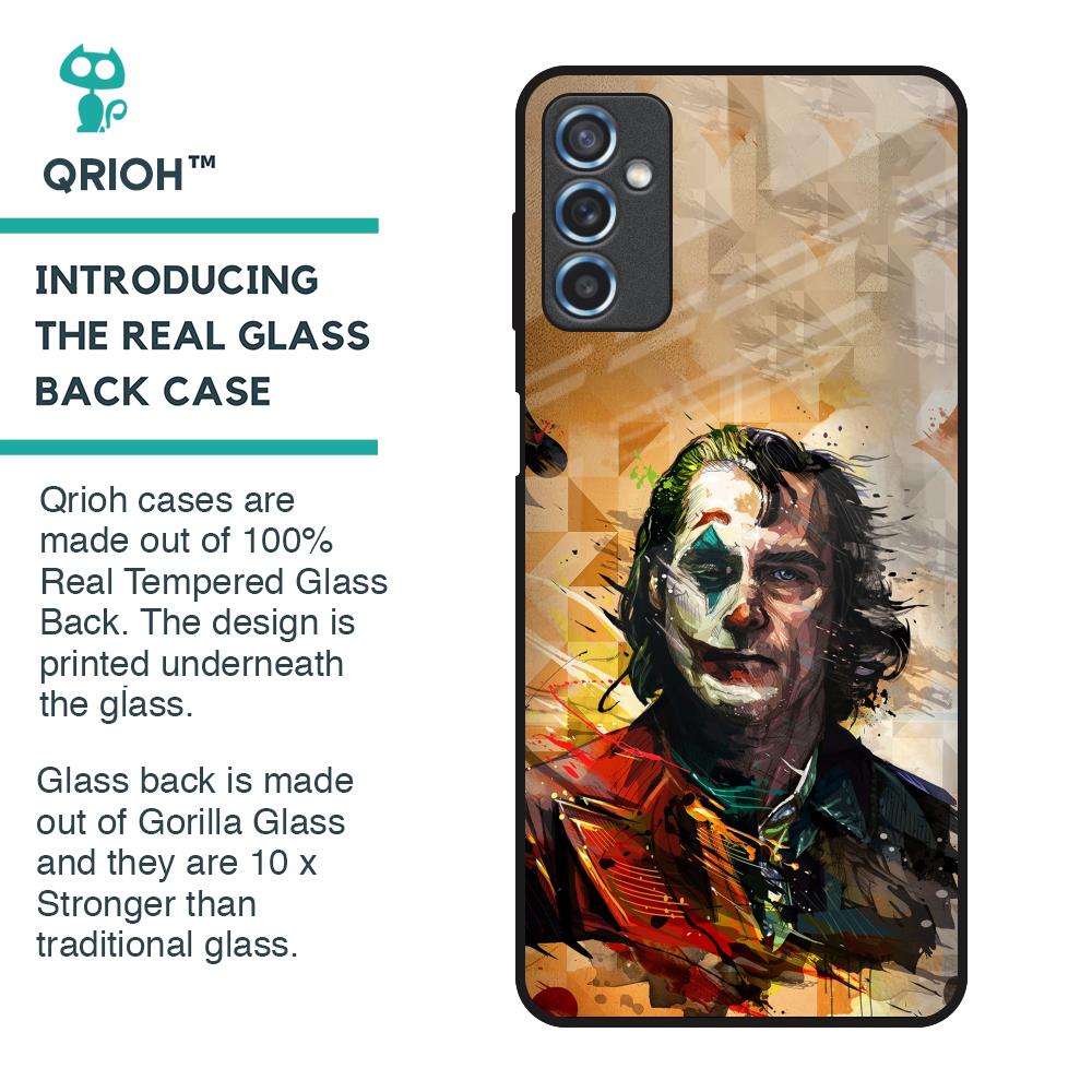 Psycho Villain Glass Case for Samsung Galaxy M52 5G