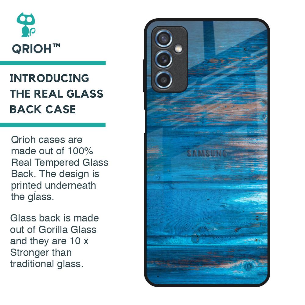 Patina Finish Glass case for Samsung Galaxy M52 5G