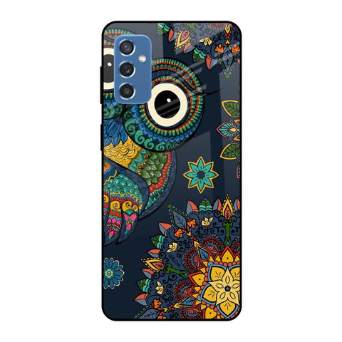 Owl Art Samsung Galaxy M52 5G Glass Cases & Covers Online