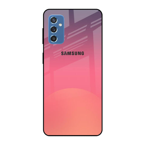 Sunset Orange Samsung Galaxy M52 5G Glass Cases & Covers Online