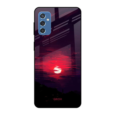Morning Red Sky Samsung Galaxy M52 5G Glass Cases & Covers Online