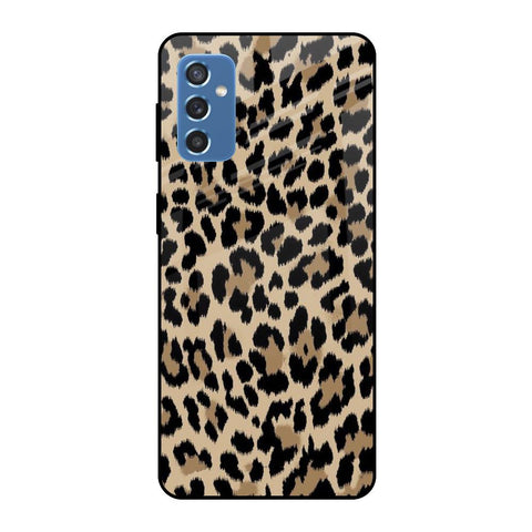 Leopard Seamless Samsung Galaxy M52 5G Glass Cases & Covers Online