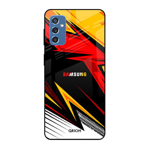 Race Jersey Pattern Samsung Galaxy M52 5G Glass Cases & Covers Online