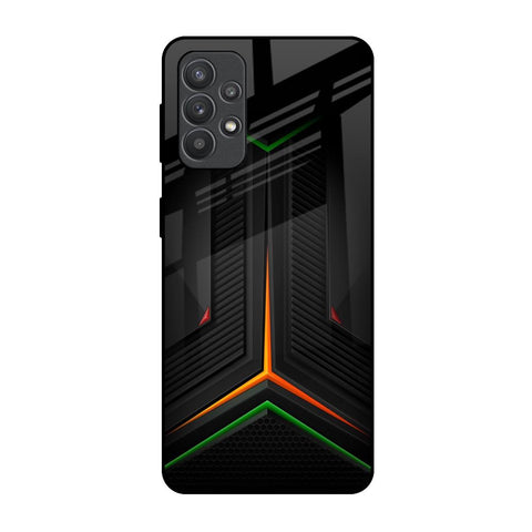 Modern Ultra Chevron Samsung Galaxy M32 5G Glass Back Cover Online