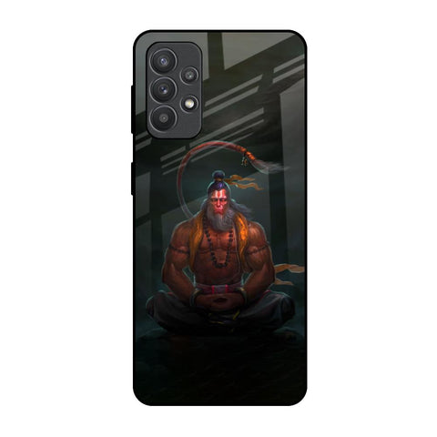 Lord Hanuman Animated Samsung Galaxy M32 5G Glass Back Cover Online