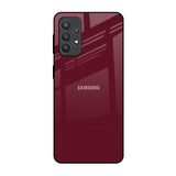 Classic Burgundy Samsung Galaxy M32 5G Glass Back Cover Online